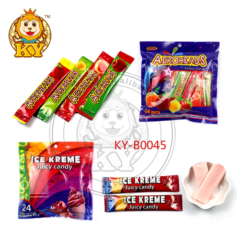 Центральное заполнение шоколадного вкуса тофриски конфеты Молоко жевательные мягкие