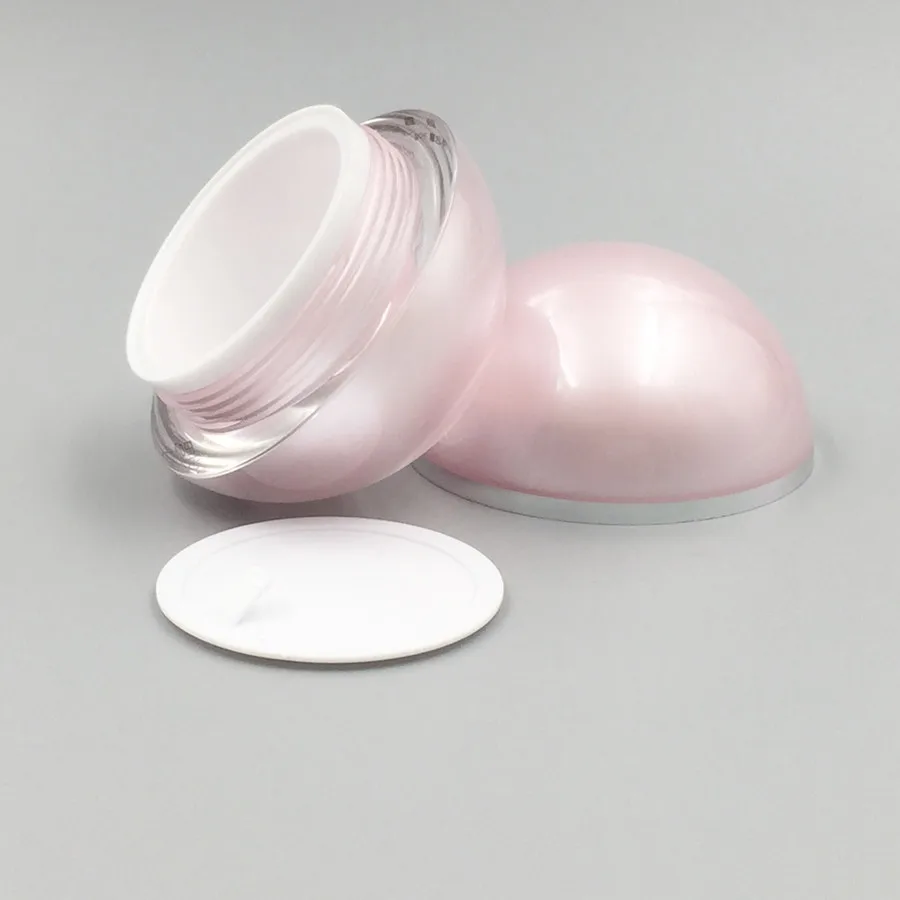 
ball shape jar for skincare cream jar luxury 