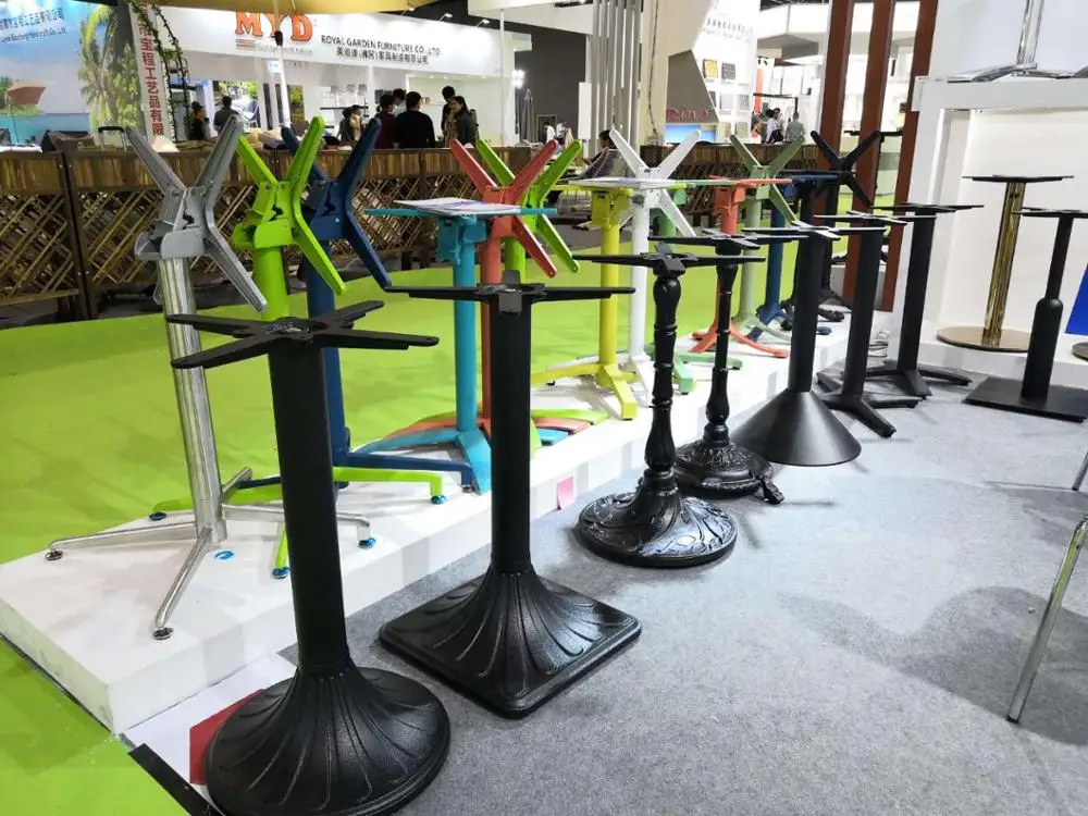Chuangdi table frame metal legs for dining room  patas para muebles