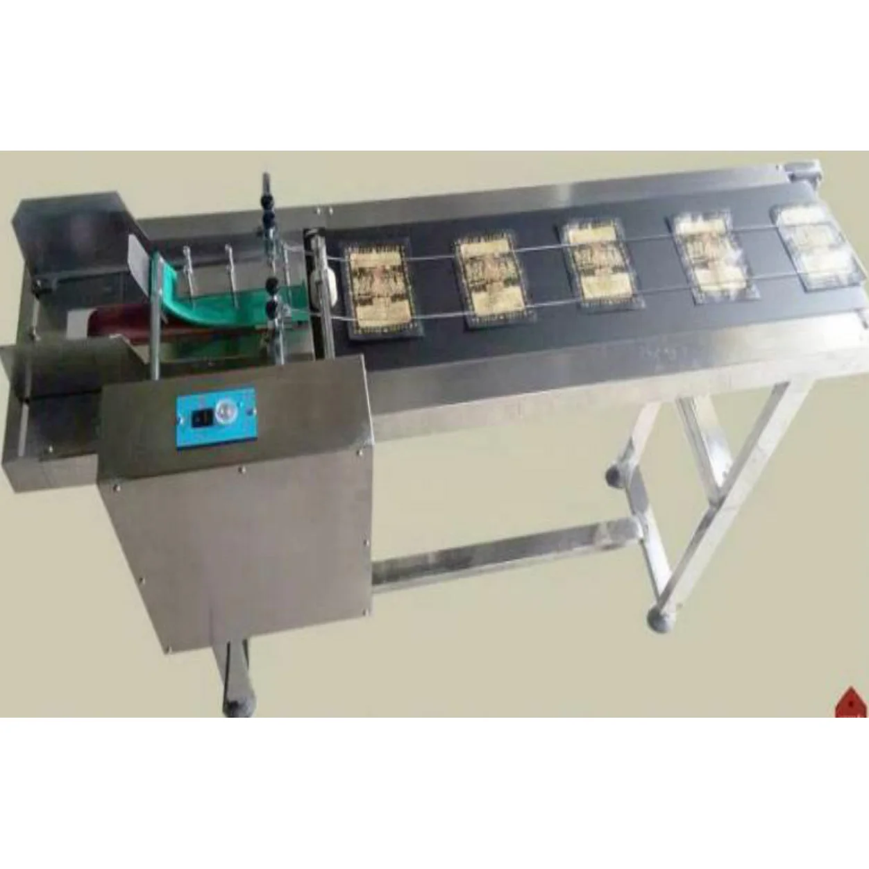 Automatic High speed Card Feeder Paper Plastic Bags Paging Machine with counter date printer