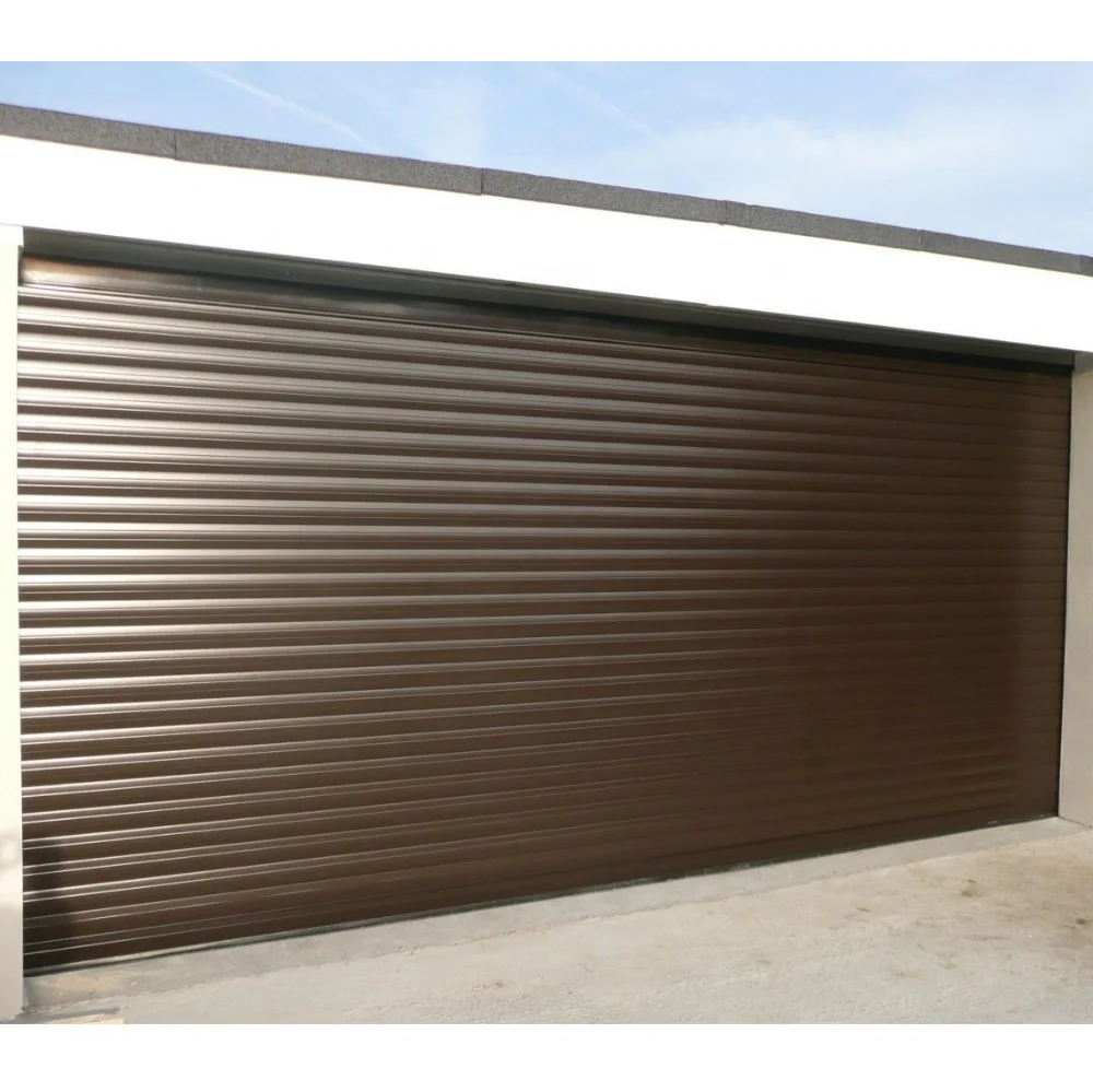 Cheap Automatic Electrophoresis Aluminum Roller Shutter Doors Rolling Roll Up Down Security Garage Door Commercial use