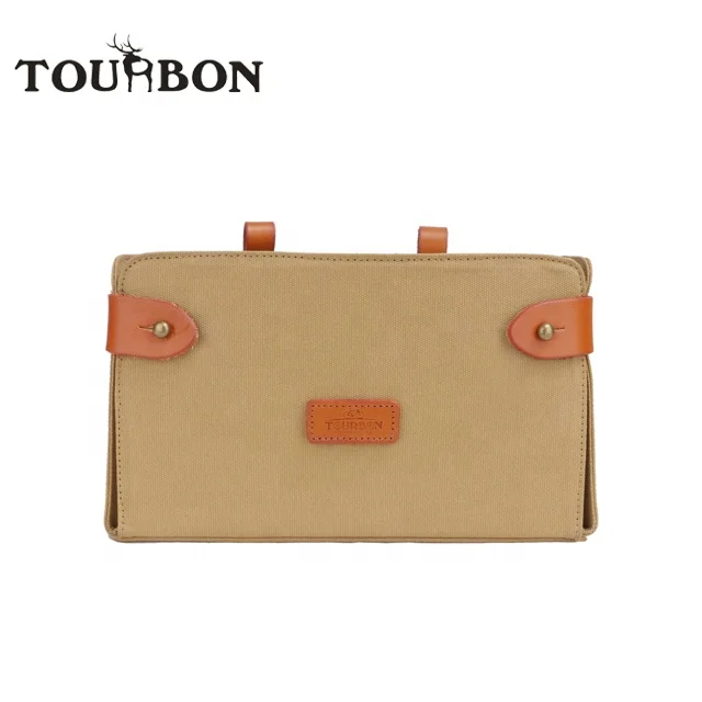 Tourbon vintage bike outdoor bag bicycle handlebar box