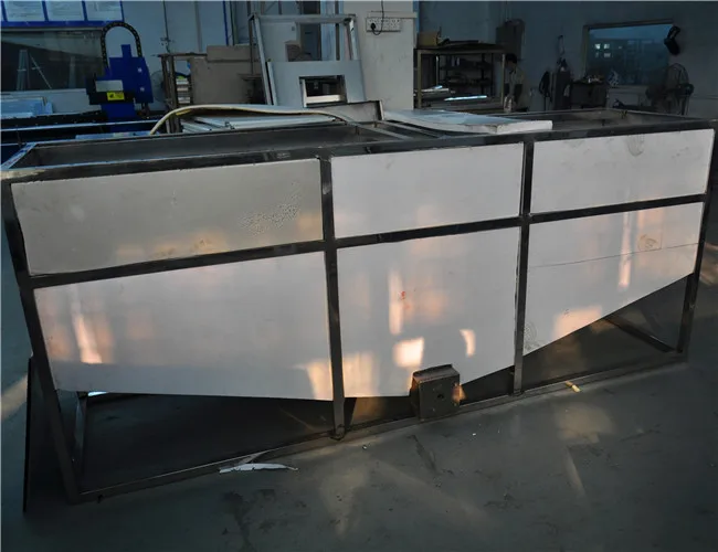 Быстрое изготовление кубиков льда, коммерческое использование, 4000 кг в день