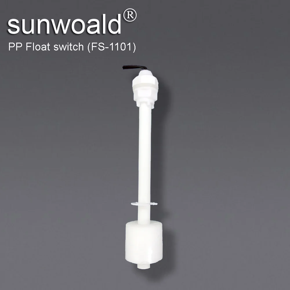 Sunwoald 110mm PP magnetic level float  switch sensor water proof