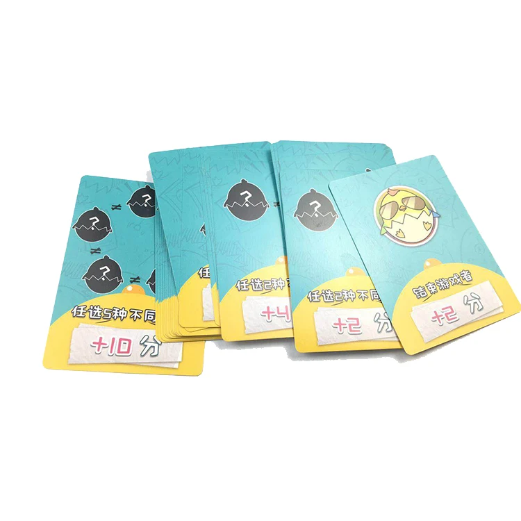 
OEM Accept Customized design youe won Playing Cards Board Game 