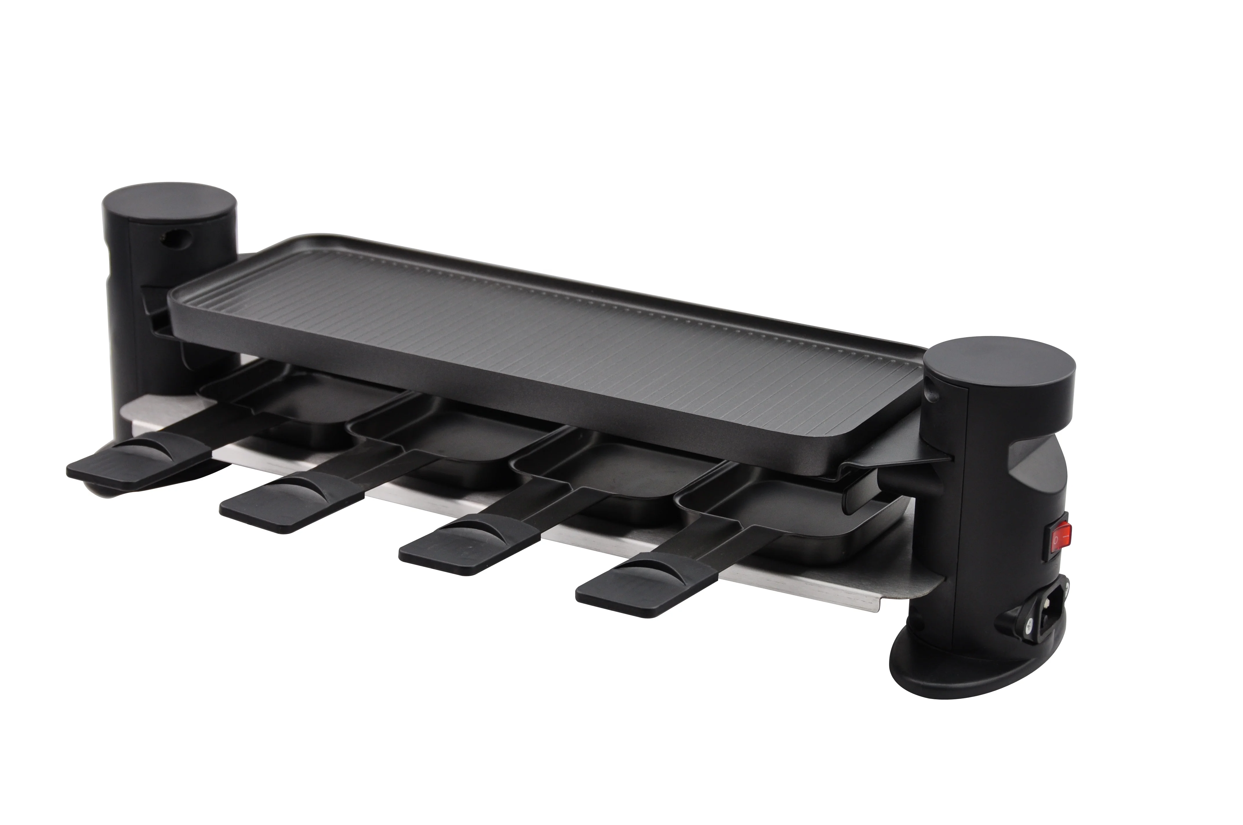 Portable Raclette Grill 4 Person Indoor Grill Machine LRG-054A