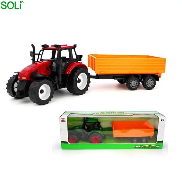 Сделано в Китае лидер продаж детское пластиковое ведро дешево новая модель трактора игрушечные фермерские