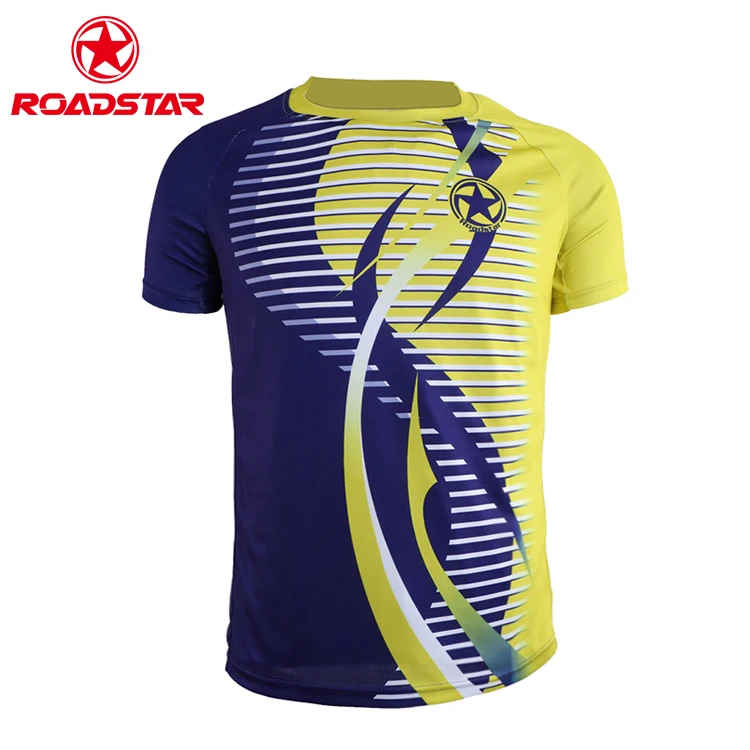 Bespoke OEM Allover Sublimation Printing Dry Fit Mens Sports Running Training Tshirt