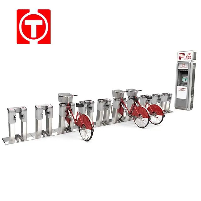 Self public bike for public transportation Green Travel bicycle card reader self service terminal