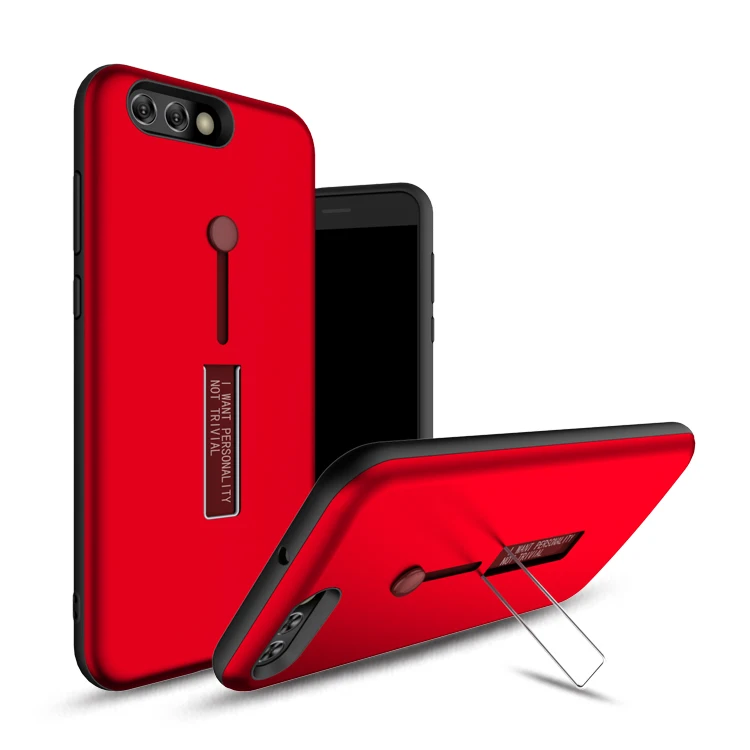 Shockproof TPU PC Armor Kickstand Case For ASUS Zenfone Max Plus M1 ZB570TL
