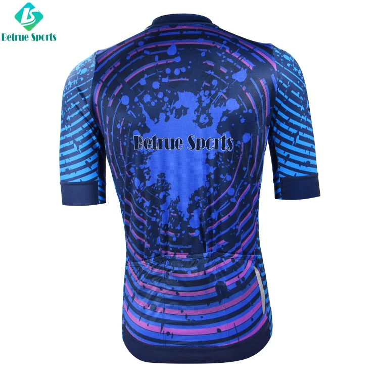Betrue Custom Digital Printing Cycling Shirt Man Cycling Jerseys