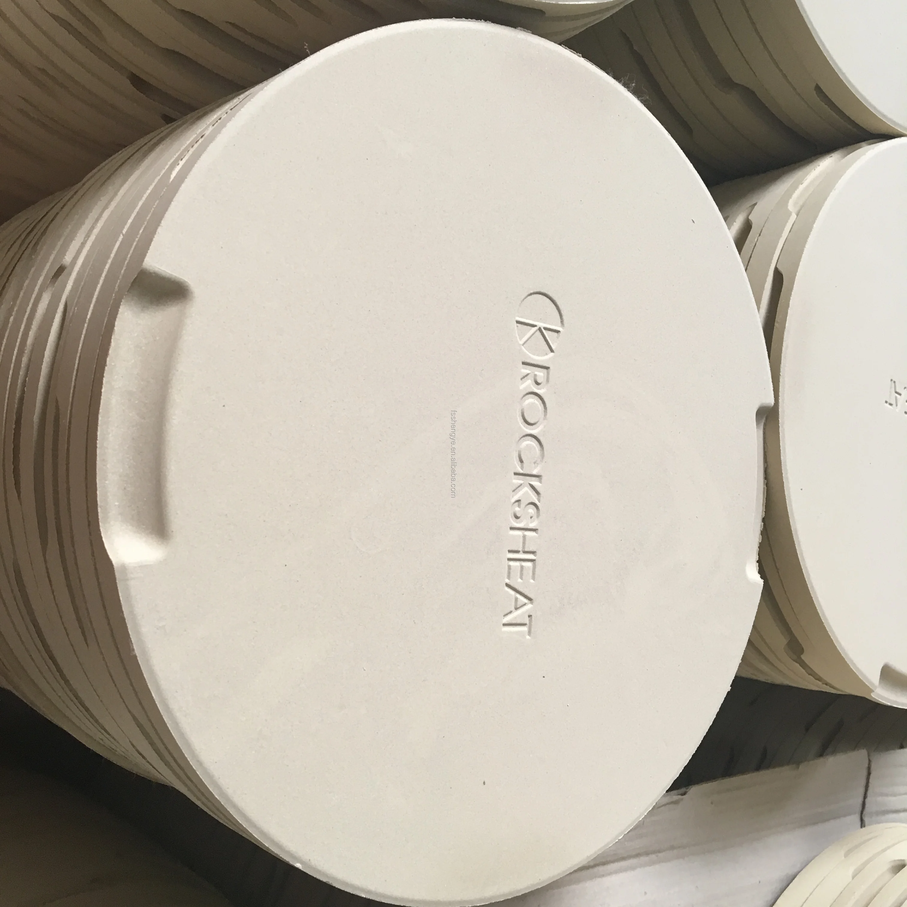 12 inch Round Pizza stone for home oven or BBQ grill with LFGB certificate