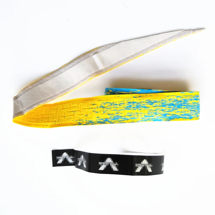 Горячая Распродажа, Высококачественная мягкая клейкая накладка из полиуретана с принтом для пляжного тенниса