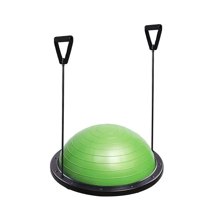 Hypoallergenic And Eco-Friendly Non-Latex Pvc Construction Yoga Half Ball For Home Gym
