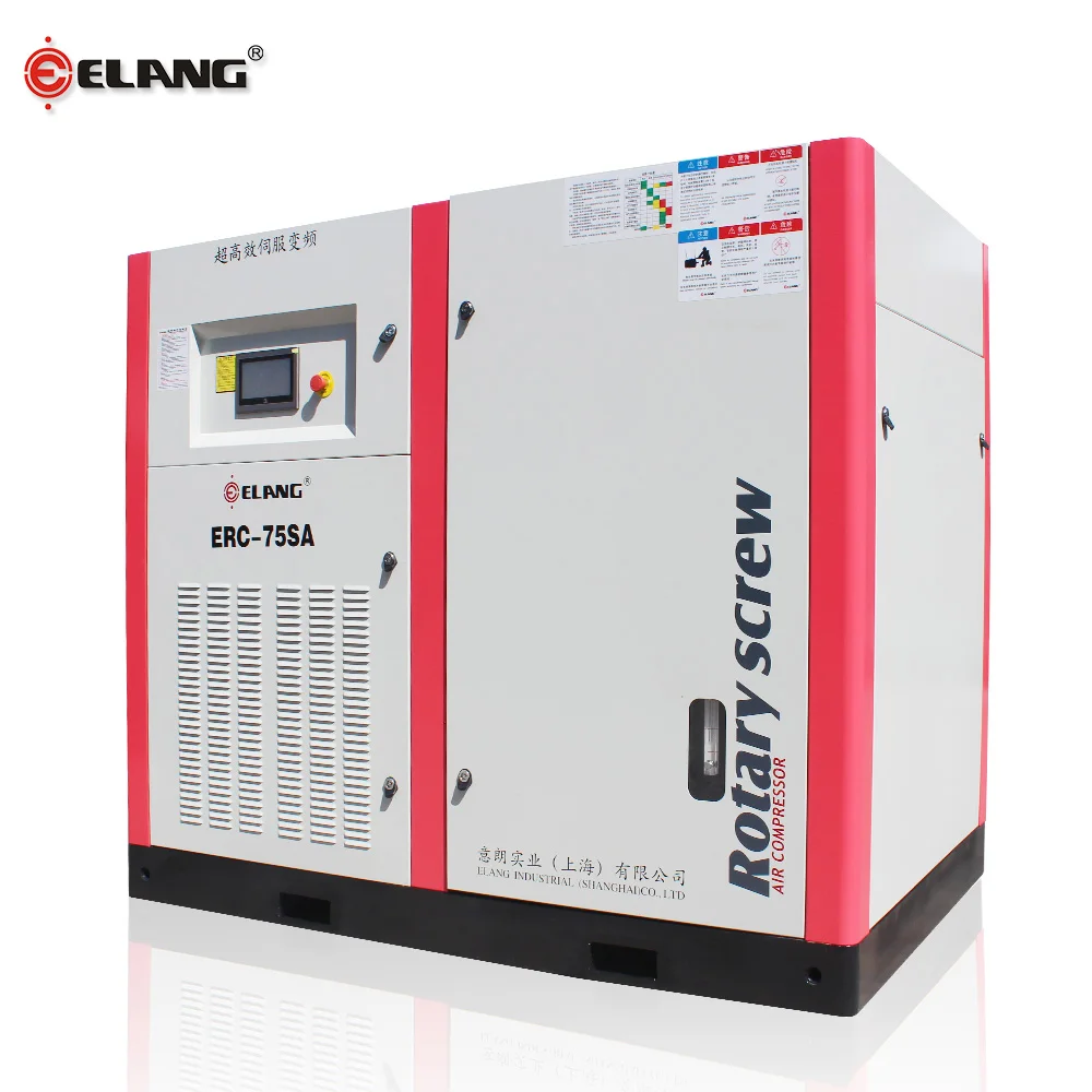 Elang Servo с переменной скоростью винтовой воздушный компрессор