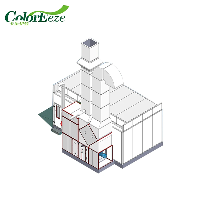Низкая цена взрывозащищенный покрасочная камера автомобиль