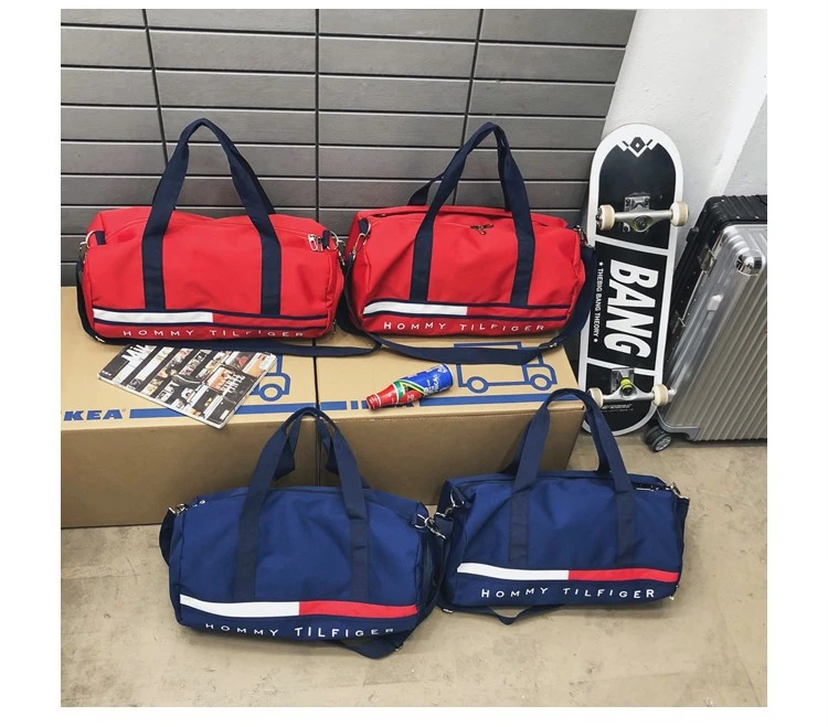 
custom logo men waterproof sportbag travel duffle sport duffel bag for gym 
