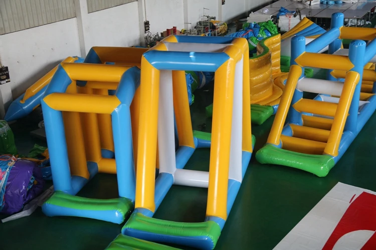 fashion design inflatable water park inflatable floating water park business for summer water park