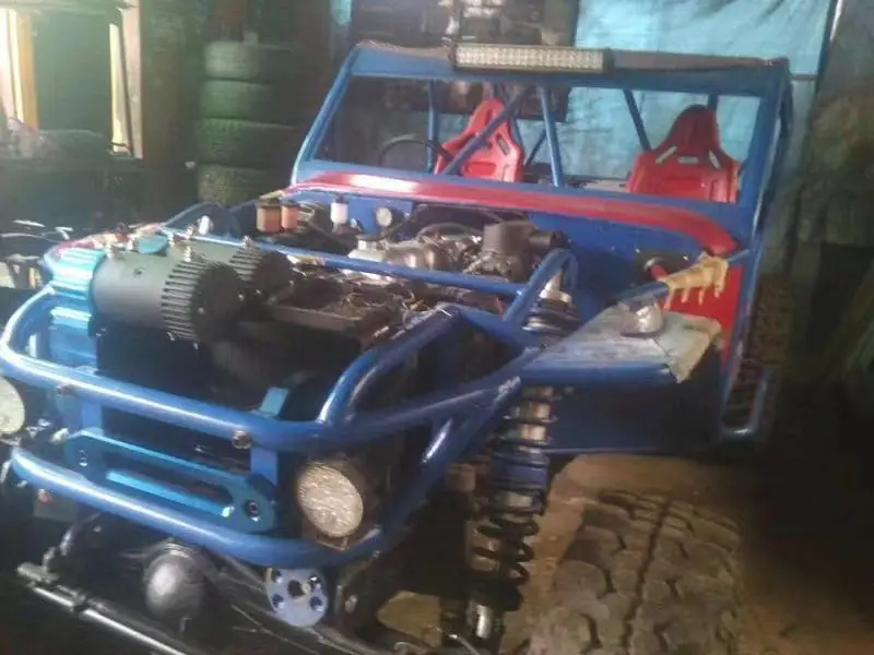 12v/24v 12000lbs 5440kg Car electric winch set with double motor