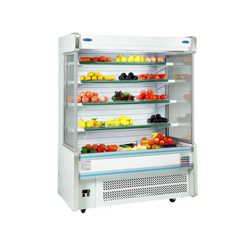 dairy showcase chiller refrigerated supermarket display cabinet