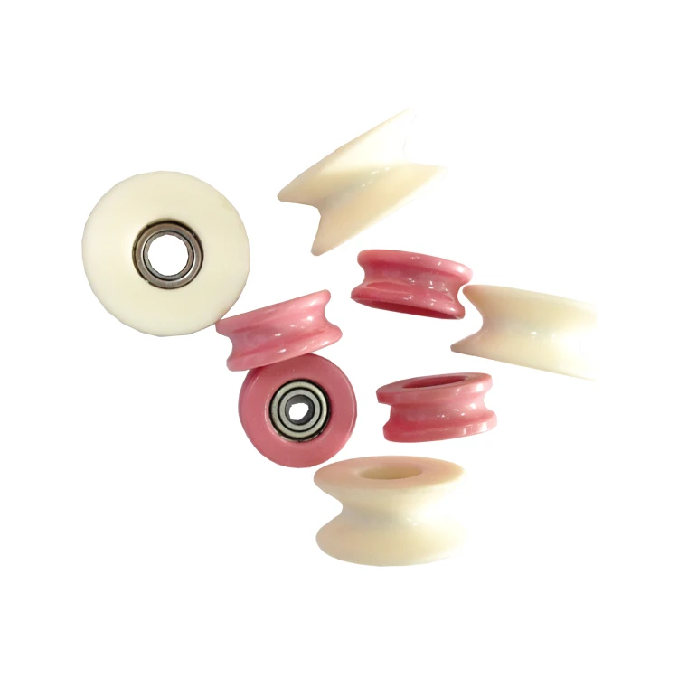 Kimchen Flanged Full Ceramic Guide Ceramic Pulley Wire Guide Pulley