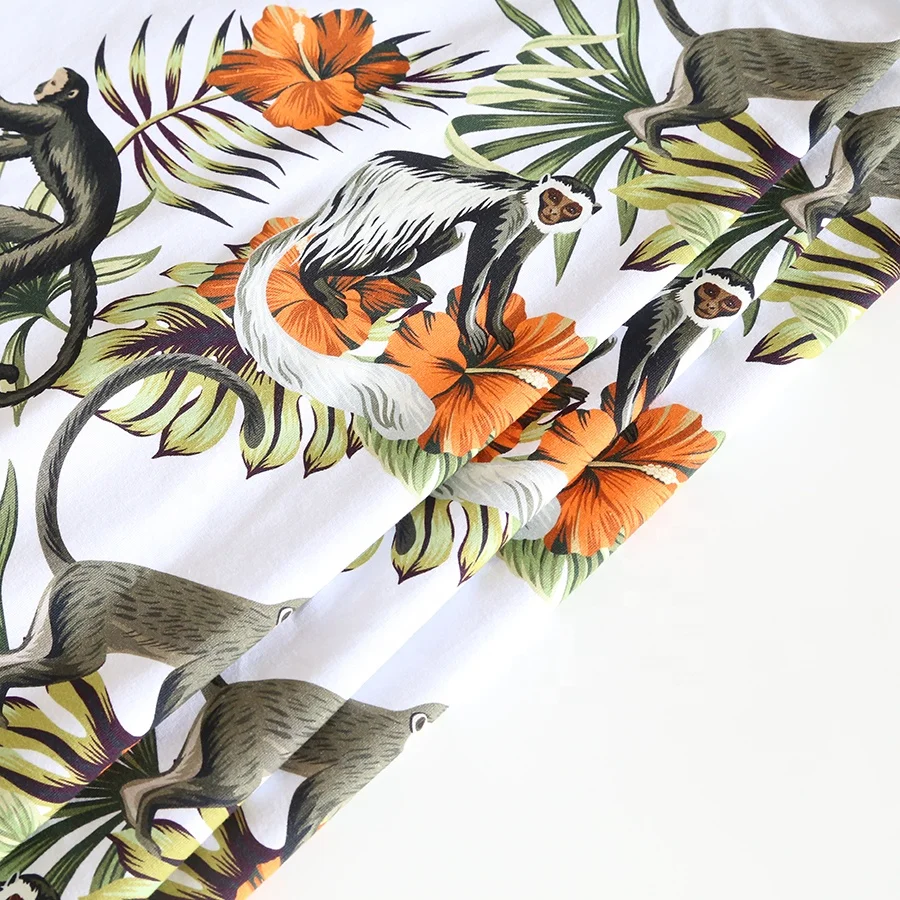 Трикотажная ткань для детей с цифровым принтом, 95 хлопок, 5 спандекс, лайкра