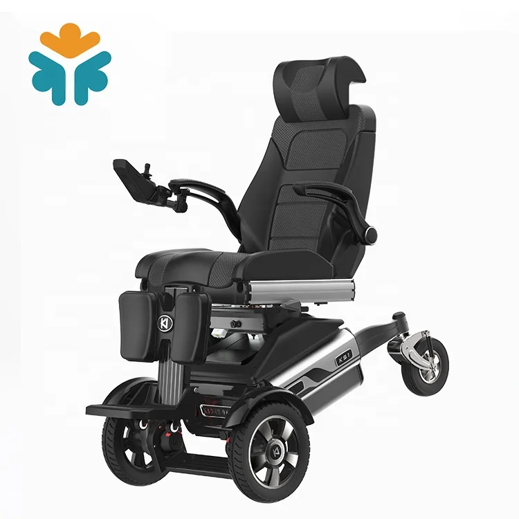 Motorized Medical Used Portable Lightweight Folding Electric Wheelchair
