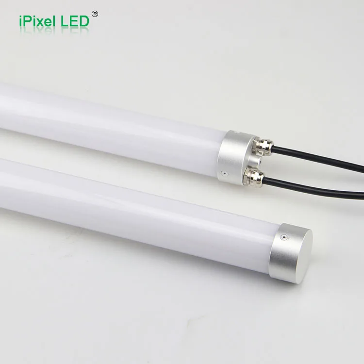 50mm diameter Milky White DMX 360 View LED Tube