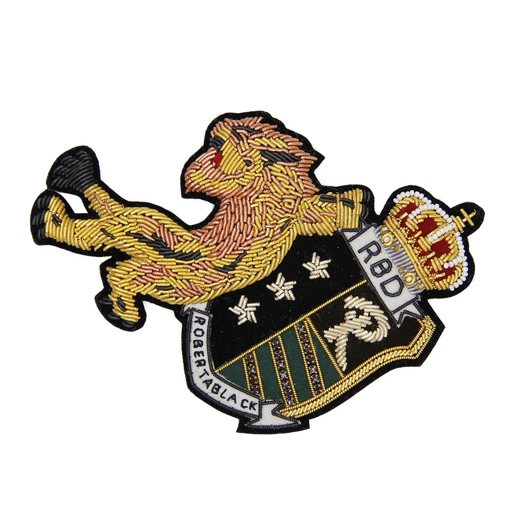 
DIRECT FACTORY MADE mini 3d cloth logo custom embroidery badge custom India patches embroidered iron on 