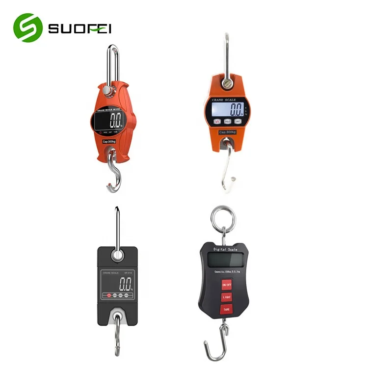 Small Portable Digital Scale 300kg Hanging Crane Scale