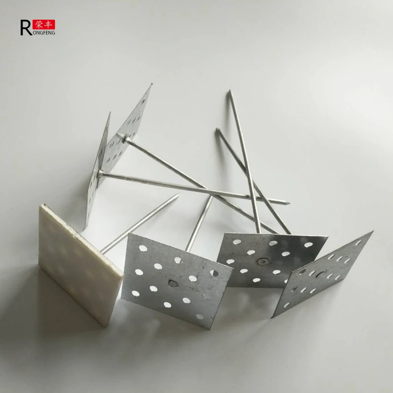 Well Being Perforated Base Plate Insulation Nail Pin Other Heat Insulation Materials Galvanized Iron, Stainless Steel RF-ISP1020