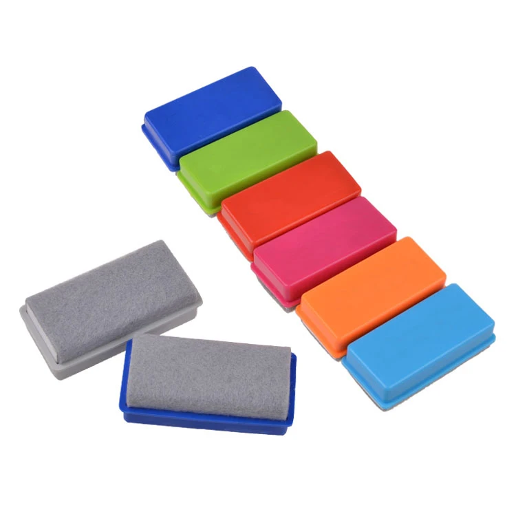 Логотип Печатный Небольшой Красочный Магнитный eva дно меламина губка whiteboard ластик