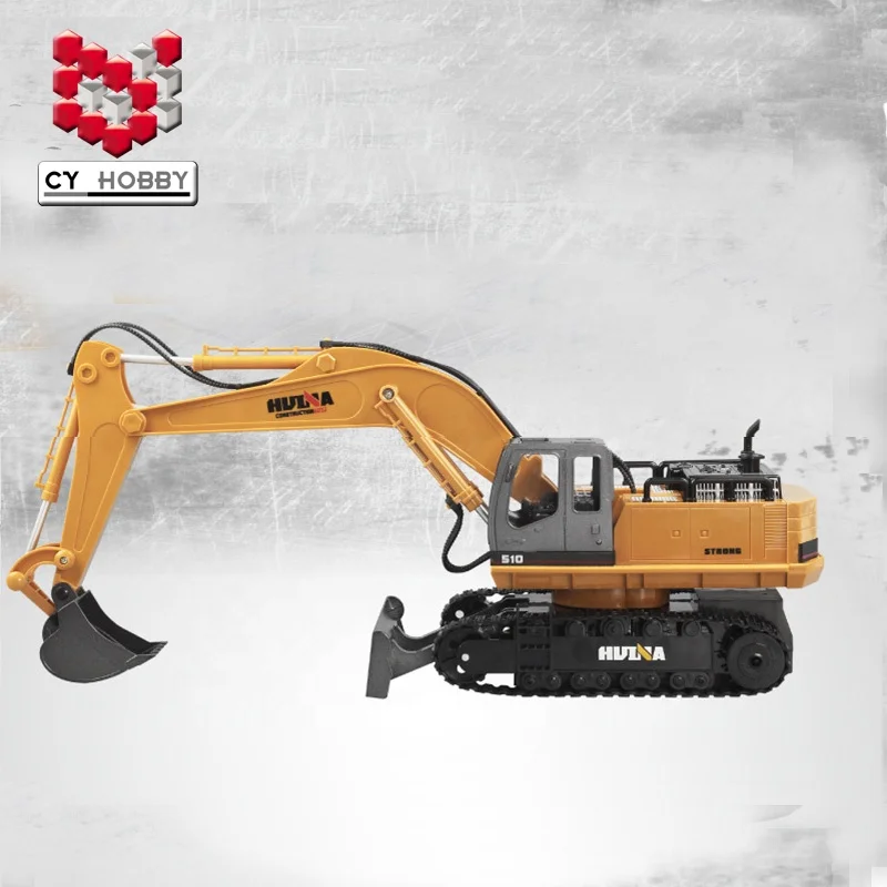 1:16 11CH 2.4G RC Metal  Radio Control  DIGGER Crawler rc huina excavator of HUINA 1510 510