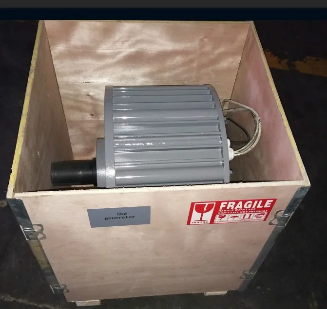 low torque 5kw 220v AC permanent magnet generator for sale