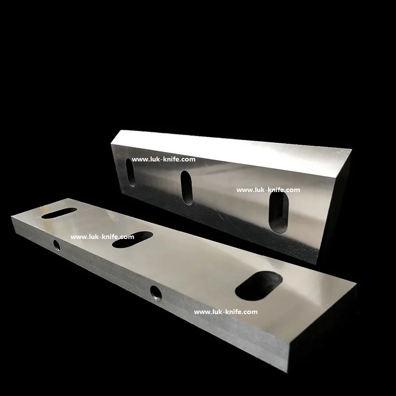 PET bottle crusher plastic recycling blade