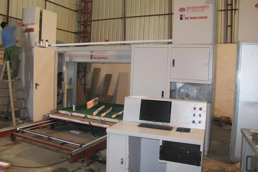 Ers-CNC03 Компьютеризированным ЧПУ контур резки губчатого полиуретана латексной пены памяти машины