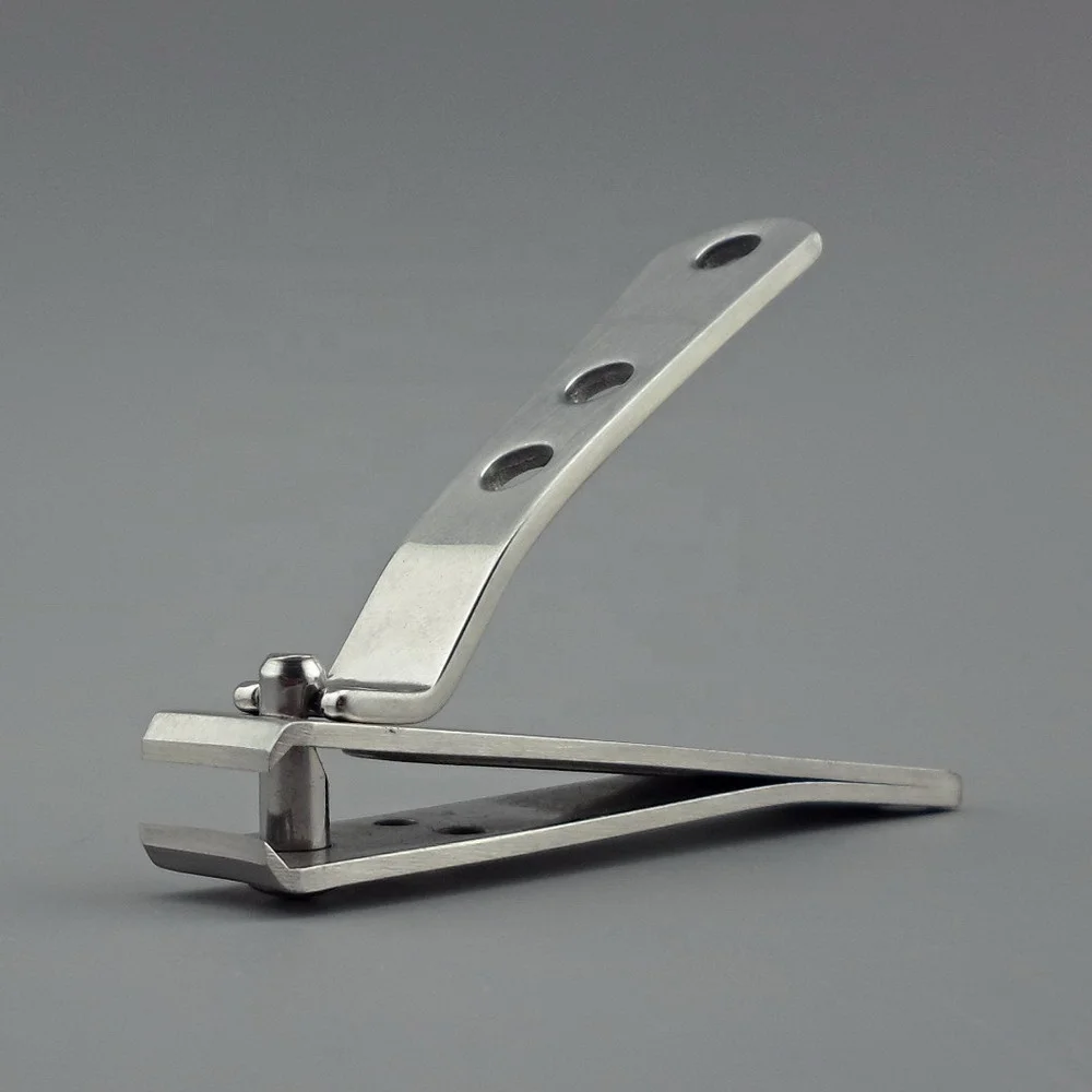 4.2mm Wide Jaw Opening Straight Curved Blades Edge Stainless Steel Finger and Toe nail Clipper Heavy Duty For Thick Nail