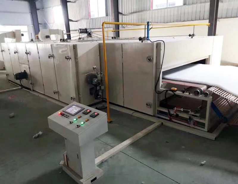 Highly loft and soft Micro polyester fiber wadding quilt filling machine