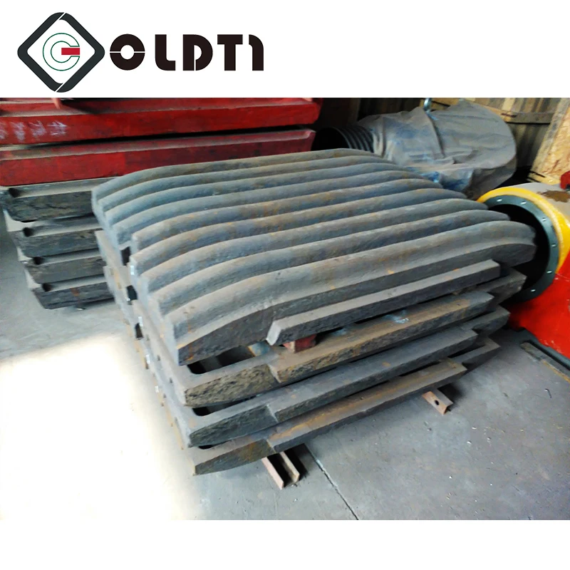 
High Manganese Jaw Crusher Wear Parts Movable Jaw Plate C106 C110 