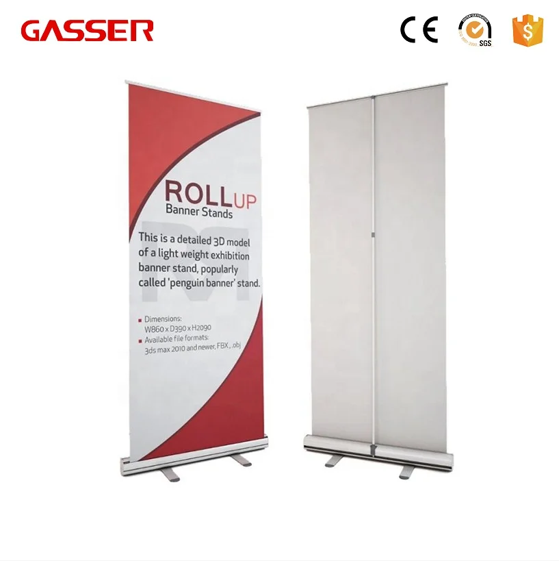 Factory Price Advertising Roll Up Stand Pull Up Vinyl Banner Display