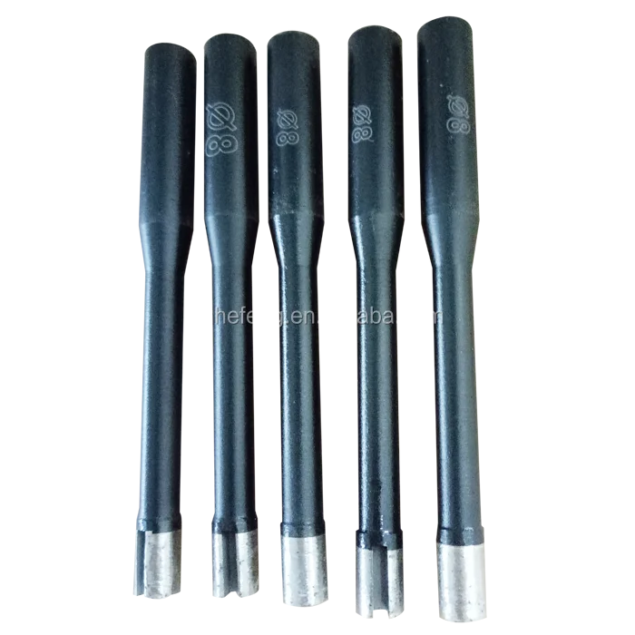 
Segmented diamond drill core bit with vacuum brazed teeth on side for granite or limestone 