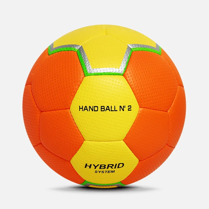 Premium Texured Surface Hybrid PU Leather Custom Logo Size 1 2 3 Indoor Handball Ball For Competition
