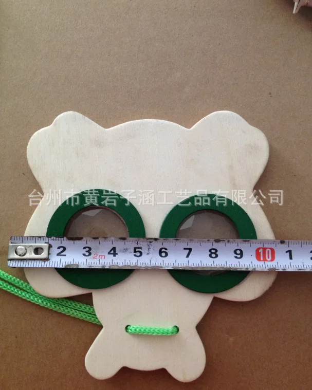 Interesting plane Wooden Magical Kaleidoscope glasses