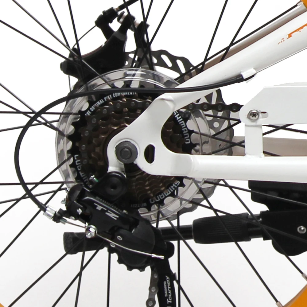 7 speed steel snow mountain bike