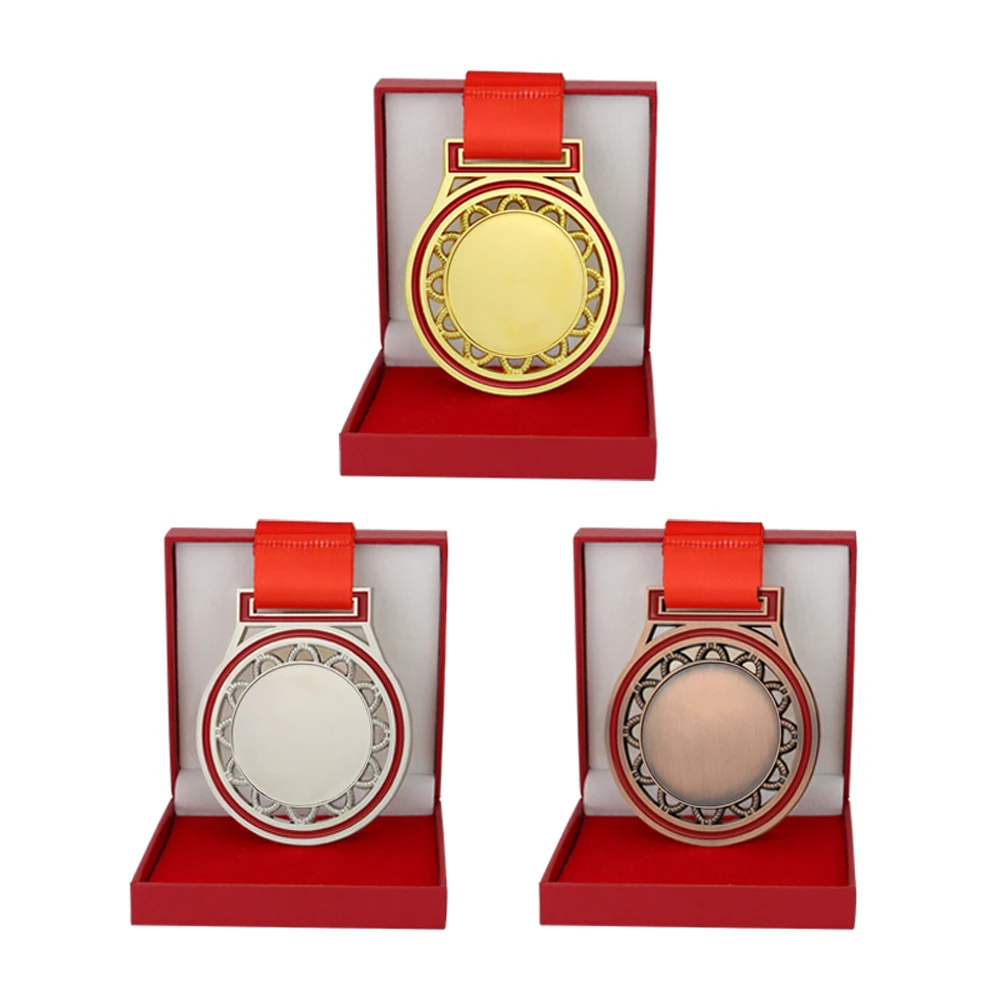 China Wholesale Custom 3D Metal Gold Medal Silver Copper Running Award Fashion Blank Sports Medal