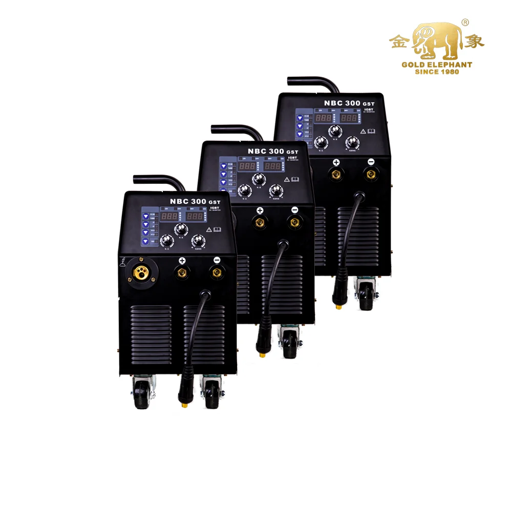 New design household gas-free mig welder golden elephant metal mig 200 welding machine