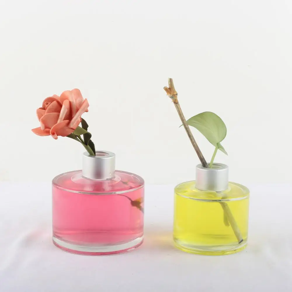 120Ml Luxury Custom Empty Glass Home Room Aroma Perfume Reed Diffuser Aromatherapy Bottles