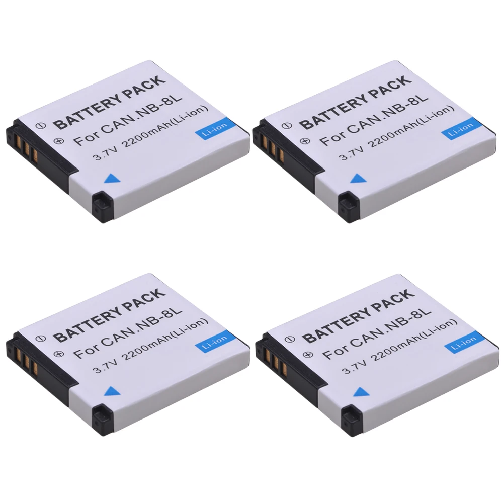 Rechargeable Camera Battery NB-8L for Canon Power Shot A3000 A3000A3100 A3100 A2200