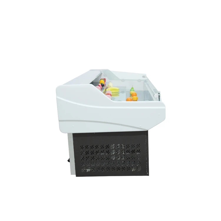 custom meat cooler commercial refrigerator fresh fish meat open display cooler