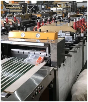 High Speed Stand up Pouch Zipper Plastic bag Three Side Sealing Bag Making Machines Video Technical Support